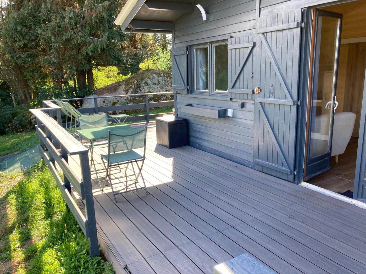 Scorfel Lodge, Northwood, Bain Nordique, Terrasse Трегастель Экстерьер фото